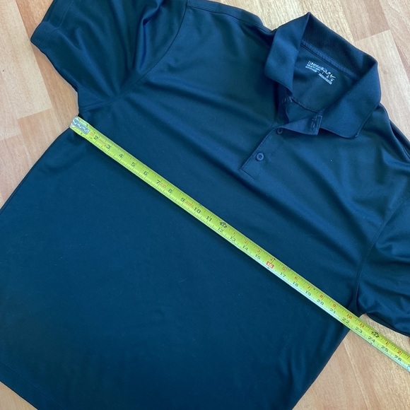 Black Polyester Nike Polo size large - Picture 4 of 8